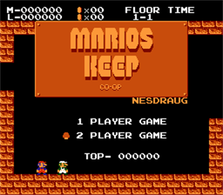 Mario's Keep CO-OP - Screenshot - Game Title (null) - 256x224