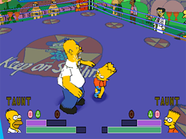 The Simpsons Wrestling - Screenshot - Gameplay (null) - 640x480