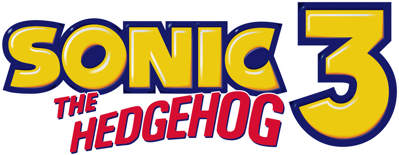 Sonic The Hedgehog 3 - Clear Logo (World) - 3626x1407