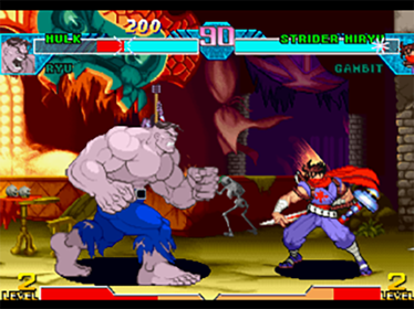 Marvel vs. Capcom: Clash of Super Heroes - Screenshot - Gameplay (null) - 640x480