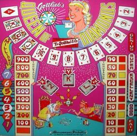 Queen of Diamonds - Arcade - Marquee (null) - 605x600