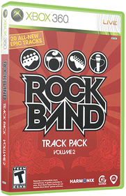 Rock Band: Track Pack: Volume 2 - Box - 3D (North America) - 567x878