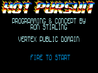 Hot Pursuit - Screenshot - Game Title (Europe) - 512x384