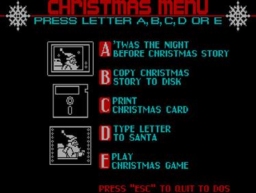 'Twas The Night Before Christmas - Screenshot - Game Select (null) - 640x480