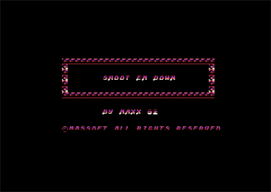 Shoot Em Down (Massoft) - Screenshot - Game Title (null) - 384x272
