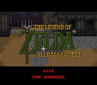 The Legend of Zelda: Allhallows Eve - Screenshot - Game Title (World) - 256x224