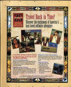 Oregon Trail II: 25th Anniversary Limited Edition - Box - Back (North America) - 658x800