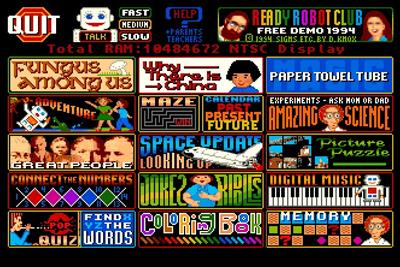 Ready Robot Demo Disk 1994 - Screenshot - Game Title (null) - 663x444