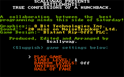 Battlements: True Confessions of a Hunchback - Screenshot - Game Title (null) - 640x400