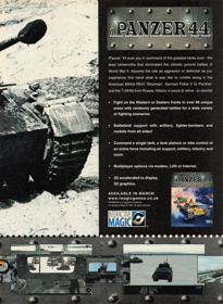 IPanzer 44 - Advertisement Flyer - Front (United Kingdom) - 205x280