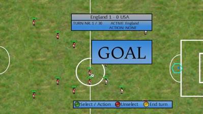 Strategy Soccer - Screenshot - Gameplay (World) - 1000x562