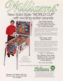 World Cup - Advertisement Flyer - Back (null) - 850x1100