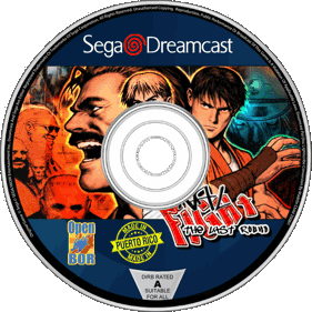 Final Fight: The Last Round (DreamCast Edition) - Disc (World) - 814x813