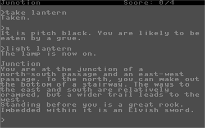 Zork III - Screenshot - Gameplay (null) - 320x200