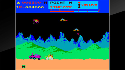 Arcade Archives MOON PATROL - Screenshot - Gameplay (null) - 745x419
