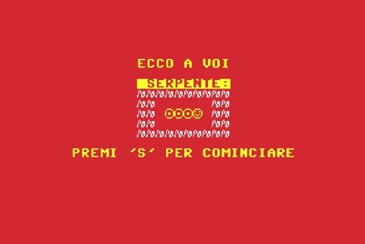 Serpente (Systems Editoriale) - Screenshot - Game Title (null) - 586x393