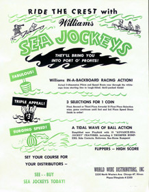 Sea Jockeys - Advertisement Flyer - Back (World) - 606x780