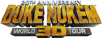 Duke Nukem 3D: 20th Anniversary World Tour - Clear Logo (null) - 3317x1229