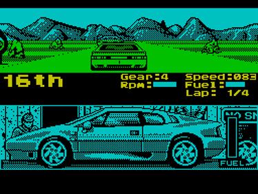 Lotus Esprit Turbo Challenge - Screenshot - Gameplay (null) - 512x384