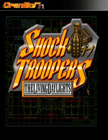 Shock Troopers: The Living Daylights - Box - Front (World) - 900x1170