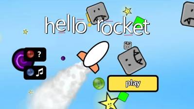 Hello Rocket - Screenshot - Game Title (World) - 1000x562