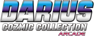 Darius Cozmic Collection Arcade - Clear Logo - 2300x900