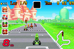 Illustration of Mario Kart: Super Circuit: Freemastered
