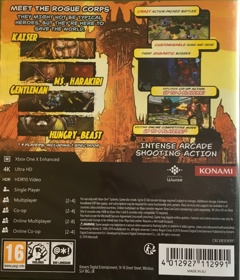 Contra: Rogue Corps - Box - Back (Europe) - 1198x1399