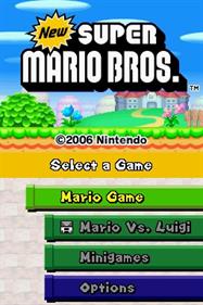 New Super Mario Bros. DS Co-Op - Screenshot - Game Title (null) - 256x384