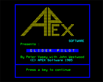 Glider Pilot - Screenshot - Game Title (null) - 640x512
