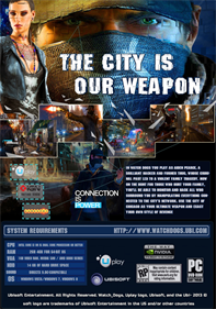 Watch_Dogs - Fanart - Box - Back (null) - 1531x2175