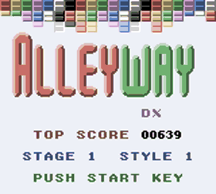 Alleyway DX - Screenshot - Game Title (World) - 160x144