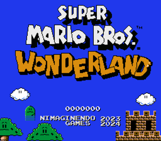 Super Mario Bros. Wonderland 1987 - Screenshot - Game Title (null) - 768x672