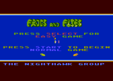 Frogs and Flies - Screenshot - Game Title (North America) - 336x240