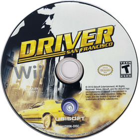 Driver: San Francisco - Disc (North America) - 944x948