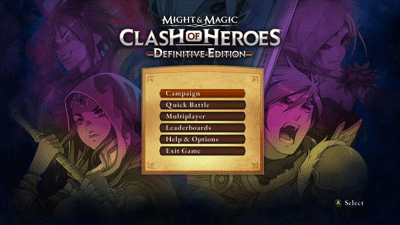 Might & Magic: Clash of Heroes: Definitive Edition - Screenshot - Game Select (World) - 1920x1080