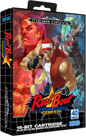 Real Bout Fatal Fury Genesis - Box - 3D (Europe) - 369x580