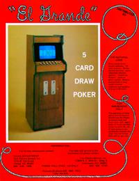 El Grande: 5 Card Draw - Advertisement Flyer - Front (null) - 850x1105