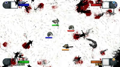 Attack of the Zombie Horde - Screenshot - Gameplay (World) - 1000x562