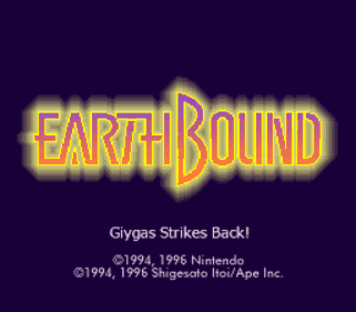 EarthBound: Giygas Strikes Back - Screenshot - Game Title (null) - 256x224
