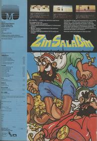 Zim Sala Bim - Advertisement Flyer - Front (Europe) - 915x1326