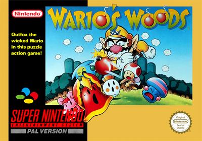 Wario's Woods - Box - Front (United Kingdom) - 2103x1476