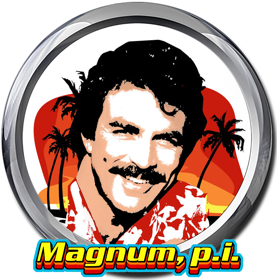 Magnum P.I.nBall - Fanart - Cart - Front (null) - 880x890