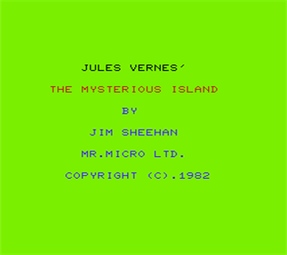 Mysterious Island - Screenshot - Game Title (null) - 320x284