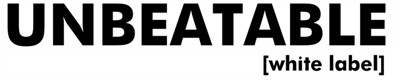 Unbeatable [white label] - Clear Logo (World) - 640x128