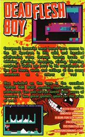Dead Flesh Boy - Box - Back (Europe) - 562x899