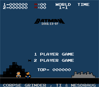 Batman Bros. Co-Op - Screenshot - Game Title (null) - 256x224