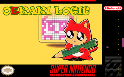 Oekaki Logic - Fanart - Box - Front (United States) - 1920x1202