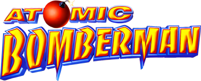 Atomic Bomberman - Clear Logo (null) - 400x161