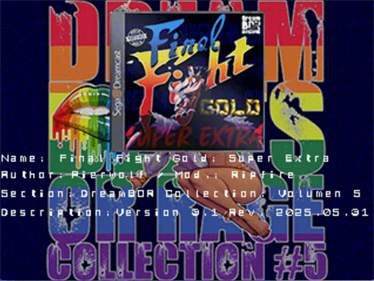 Dream Beats of Rage Collection: Volumen #5 - Screenshot - Game Select (World) - 960x720